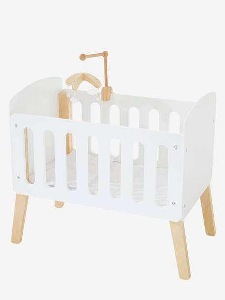 Mobile pour lit poupon en bois FSC® blanc - vertbaudet enfant 