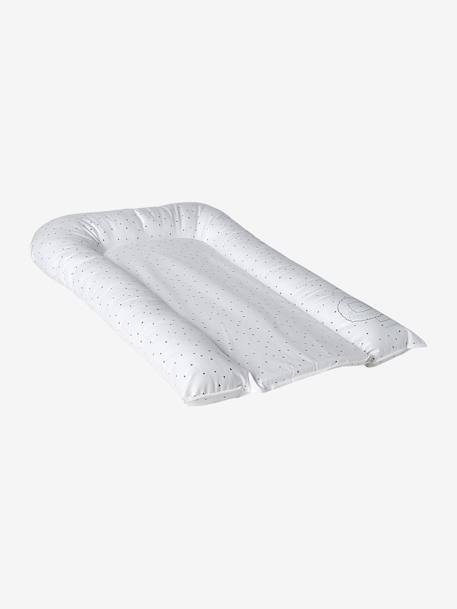 Matelas à langer Lionceau beige imprimé+BLANC IMPRIME+écru+vert imprimé - vertbaudet enfant 