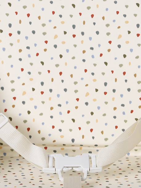 Rehausseur de chaise bleu grisé+écru+GRIS+multicolore - vertbaudet enfant 