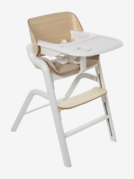 Chaise haute évolutive WOODYNEST beige - vertbaudet enfant 