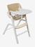 Chaise haute évolutive WOODYNEST beige - vertbaudet enfant 