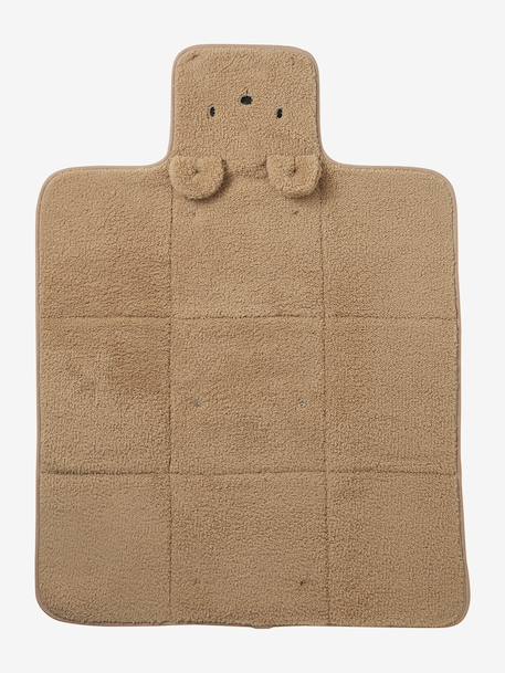 Tapis à langer de voyage beige - vertbaudet enfant 