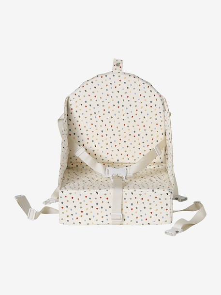 Rehausseur de chaise bleu grisé+écru+GRIS+multicolore - vertbaudet enfant 