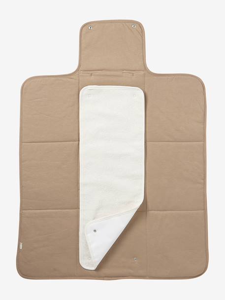 Luiermatras voor onderweg beige - vertbaudet enfant 