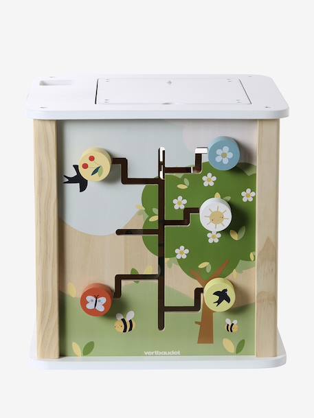 Cube d’activités avec boulier en bois FSC® bois - vertbaudet enfant 