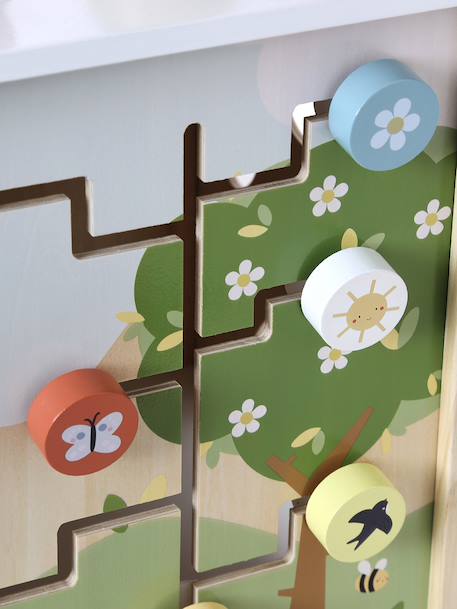 Cube d’activités avec boulier en bois FSC® bois - vertbaudet enfant 