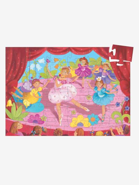 Puzzel De ballerina met bloem 36 stuks DJECO MULTI-GEKLEURD - vertbaudet enfant 