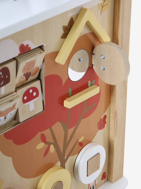 Cube d’activités avec boulier en bois FSC® bois - vertbaudet enfant 