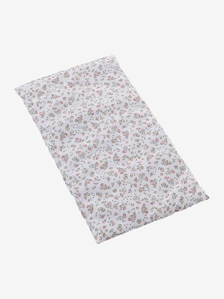 Lit poupon en bois FSC® blanc+bois - vertbaudet enfant 