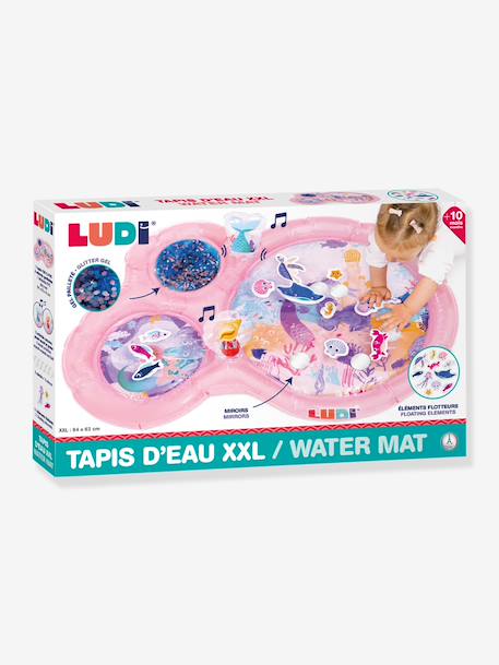 Tapis d'eau marin bleu+rose - vertbaudet enfant 