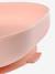 Assiette silicone avec ventouse ROSE+vert - vertbaudet enfant 