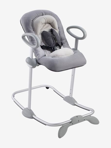 Transat Up&Down Heather grey+PALM TREE ET JAUNE - vertbaudet enfant 