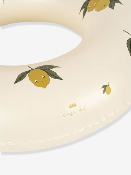 Bouée de plage imprimé citron écru - vertbaudet enfant 