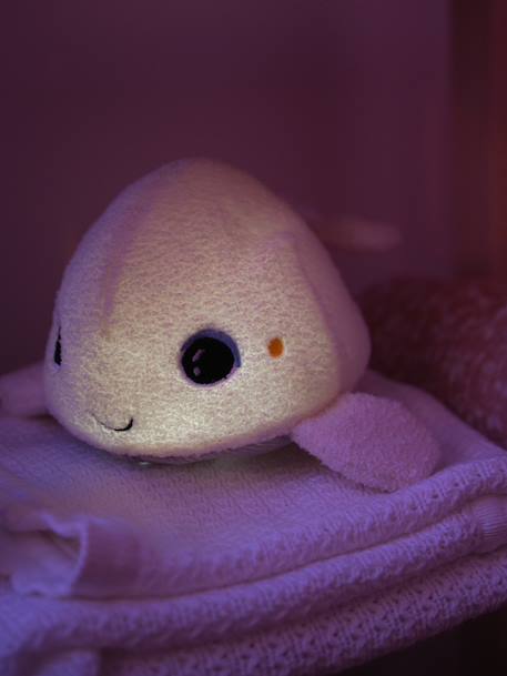 Peluche veilleuse & bruits blancs PABOBO Beluga blanc - vertbaudet enfant 