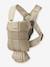 Porte-bébé Mini tissé BABYBJÖRN beige+noir - vertbaudet enfant 