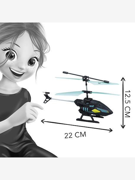 Hélicoptère radiocommandé noir - vertbaudet enfant 