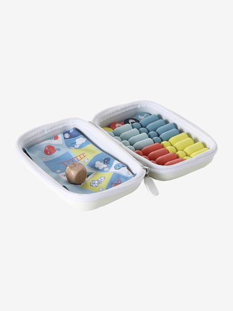 Reisspel met ganzenbord en mens-erger-je-niet FSC® meerkleurig - vertbaudet enfant 
