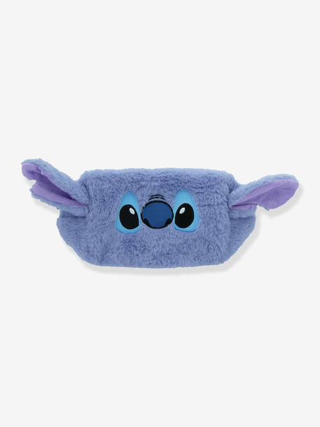 Trousse de toilette Disney Stitch en fausse fourrure bleu - vertbaudet enfant 