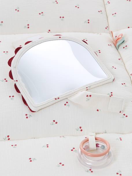 Zacht speelkleed CROQUE LA VIE blauw+bruin+ecru+meerkleurig+rood+zwart - vertbaudet enfant 