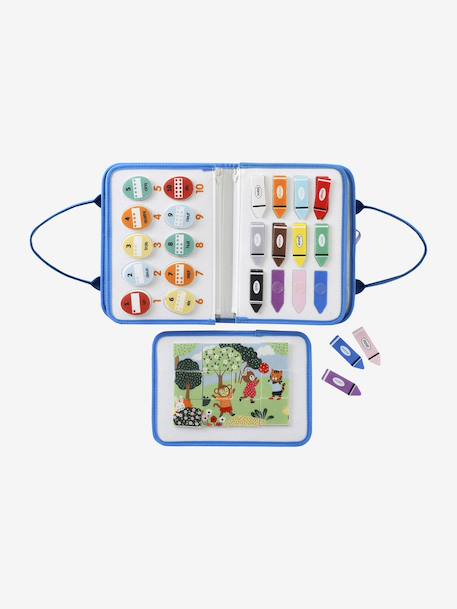 Multi-activiteitenspeelboek meerkleurig - vertbaudet enfant 