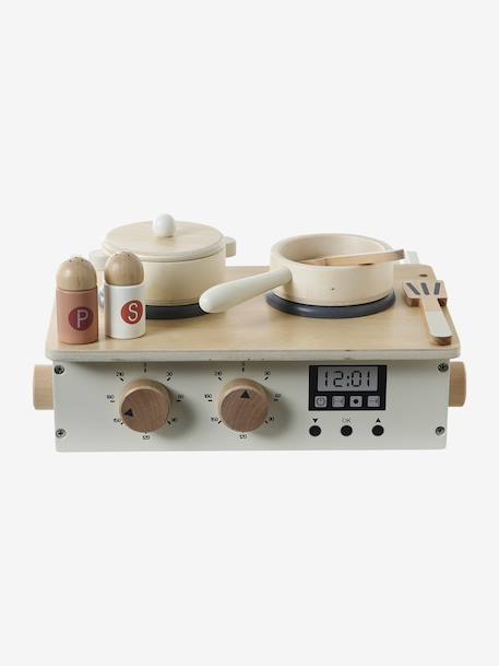 Cuisinette en bois FSC® à poser écru - vertbaudet enfant 