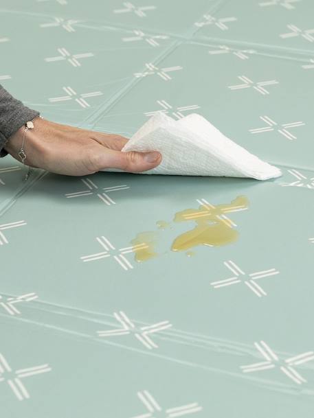 Tapis Mousse Géant Pliable - écru+multicolore - vertbaudet enfant 