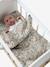 Couette + oreiller poupon en gaze de coton beige+jaune+rose - vertbaudet enfant 