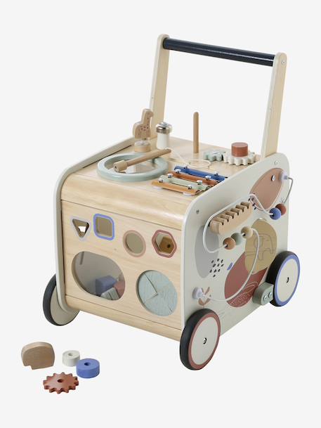 Muzikale loopwagen van FSC®-hout hout - vertbaudet enfant 
