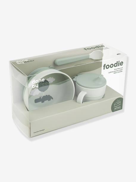 Set eerste maaltijd Foodie DONE BY DEER groen - vertbaudet enfant 