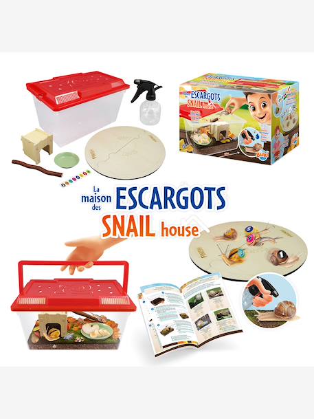 Maison des Escargots rouge - vertbaudet enfant 