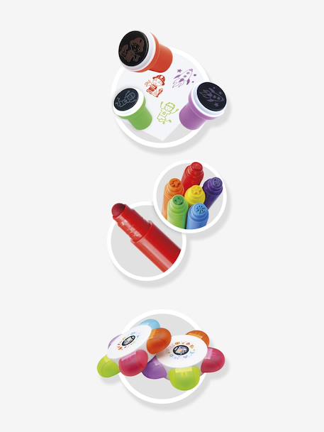 Activity Box Tampons blanc - vertbaudet enfant 