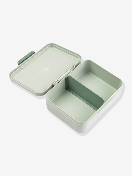 Broodtrommel met scheidingswand DONE BY DEER groen+zandbeige - vertbaudet enfant 