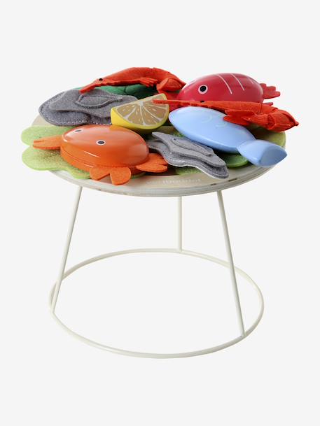 Houten FSC® fruitschaal blauw - vertbaudet enfant 