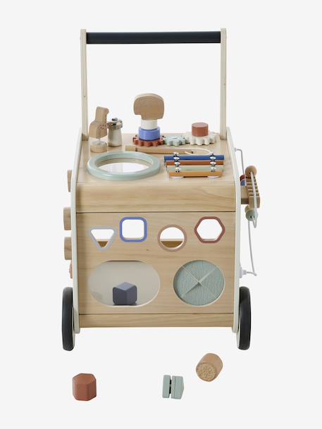 Muzikale loopwagen van FSC®-hout hout - vertbaudet enfant 