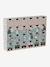 Adventskalender met FSC® houten speelgoed blauw+ecru+groen+hout+rood - vertbaudet enfant 