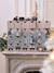 Adventskalender met FSC® houten speelgoed blauw+ecru+groen+hout+rood - vertbaudet enfant 