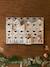 Adventskalender met FSC® houten speelgoed blauw+ecru+groen - vertbaudet enfant 
