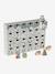 Adventskalender met FSC® houten speelgoed blauw+ecru+groen - vertbaudet enfant 