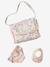 Sac à langer poupon personnalisable + couche + bavoir écru+rose - vertbaudet enfant 