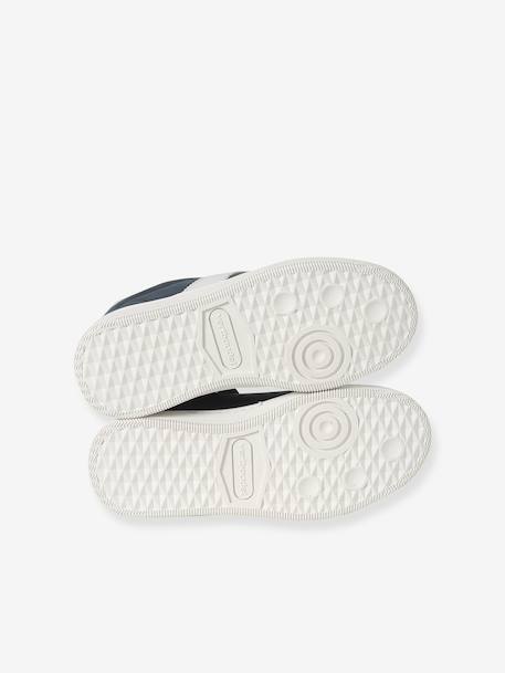 Baskets enfant garçon synthétique zippées et lacets élastiqués marine - vertbaudet enfant 