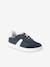Baskets enfant garçon synthétique zippées et lacets élastiqués marine - vertbaudet enfant 