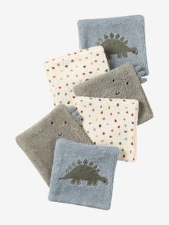 Puériculture-Toilette de bébé-Lot 6 lingettes lavables