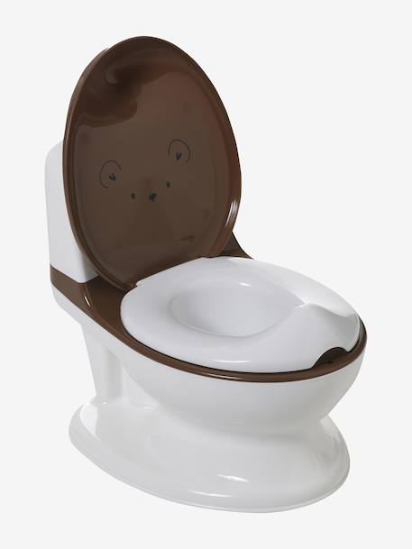 Plaspotje tijgermotief karamel+mosterdgeel+saliegroen - vertbaudet enfant 