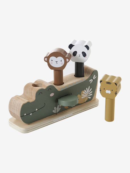 TANZANIE 3-in-1 jungle pop-up van FSC®-hout groen - vertbaudet enfant 
