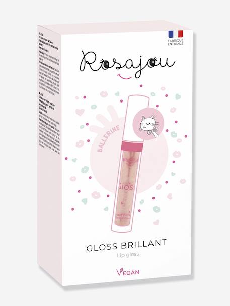 Lip gloss rose+rose poudré - vertbaudet enfant 