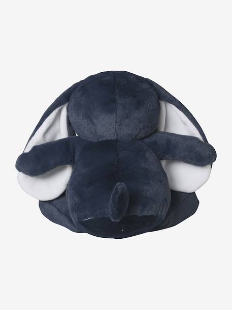 Veilleuse Peluche projecteur d'étoiles bleu jean+dinosaure+jaune d'or+orange - vertbaudet enfant 