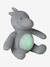 Veilleuse Peluche projecteur d'étoiles bleu jean+dinosaure+gris+jaune d'or+orange - vertbaudet enfant 