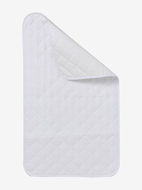 Nid d'ange transformable en gaze de coton beige imprimé+cappuccino+écru+sauge+terracotta - vertbaudet enfant 