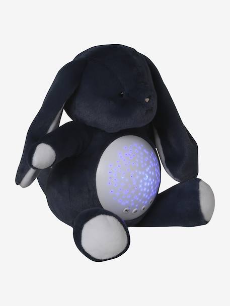 Veilleuse Peluche projecteur d'étoiles bleu jean+dinosaure+jaune d'or+orange - vertbaudet enfant 
