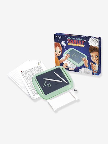 Tablettoebehoren voor onderweg groen - vertbaudet enfant 